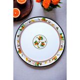 Özbience 50 No Emaye Sını Sofra Tepsisi, Yemek Sunumu, Çinko Yüzey, 48 cm - Altın - Seçenek 1