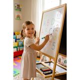 Özbience 50X60 cm Manyetik Yazı Tahtası, Kolay Kullanım, Dayanıklı ve Şık Tasarım - 12M-Krem - Seçenek 1