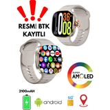 Özbience 5g Android Akıllı Saat, Sım Kart, Wifi, Nfc, Gps, Amoled Ekran, Spor & Sağlık - Seçenek 1
