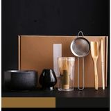Özbience 6 Parça Matcha Seti, Geleneksel Japon Çay Hazırlama Kiti, Bambu Aksesuarlar