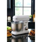Özbience 6l Masterplus Stand Mixér, 1500W, Çok Fonksiyonlu ve Güçlü Mutfak Şefi - Ahşap - Beyaz