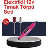 Özbience 6’lı Elektrikli Manikür ve Pedikür Seti, Profesyonel Bakım Araçları - Açık Bej - Seçenek 1