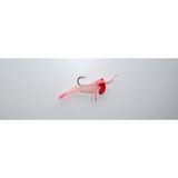 Özbience 7 cm Fosforlu Pembe Karides Silikon Yumuşak Balıkçılık Takımı - Ahşap - Bej - Seçenek 1