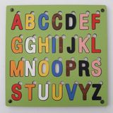 Özbience Ahşap Bul Tak Eğitici 3D Oyuncak Harfler Bultak Yapboz Puzzle Yeşil - Seçenek 1