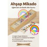 Özbience Ahşap Oyun Çubukları Hediye Paketi, Karne Hediyesi, Eğlenceli Set - Seçenek 1