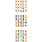 Özbience Ahşap Zeka Kartları Seti, Eşleştirme ve Hafıza Geliştirici Puzzle - Seçenek 1