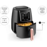 Özbience Air Pro Cook 3'ü 1 Arada Rosegold Fritöz ve Tencere Seti, 4 Kişilik - Ahşap - Bej