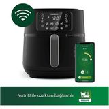 Özbience Airfryer 5000 Serisi Xxl Connected Siyah, Sağlıklı ve Pratik Pişirme - Ahşap