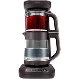 Özbience Akıllı 4'ü Birlikte Konuşan Cam Çay Makinesi Walnut Brown
