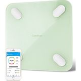 Özbience Akıllı Bluetooth Baskül, Yağ ve Kilo Ölçer, Uygulamalı, 30X30 cm - Ahşap
