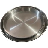 Özbience Alüminyum Fırın Tepsisi 2'li Set, 40-42 Cm, Börek ve Baklava Tava - Altın - Gümüş - Bakır - Seçenek 1