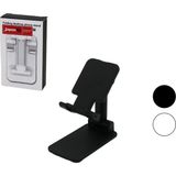 Özbience Ayarlanabilir Akrobat Masaüstü Telefon Tutucu Standı, Ergonomik ve Şık Tasarım - Seçenek 1 - Açık Bej