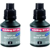 Özbience Beyaz Tahta Kalem Mürekkebi Seti, 30 Ml, Siyah, 2'li Paket - 0 - Siyah - Seçenek 1