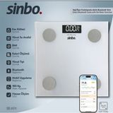 Özbience Bluetooth Bağlantılı Akıllı Baskül, Hafızalı, Pil Hediyeli, Sağlıklı Ölçüm