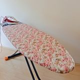 Özbience Büyük Boy 5d Ipli Teddy Kumaş Ütü Masası Kılıfı 55X140CM - Açık Bej - Seçenek 1