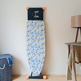 Özbience Büyük Boy Ipli Keçeli Ütü Masası Kılıfı 55X140CM Mavi - Açık Bej - Seçenek 1