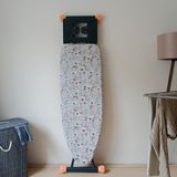 Özbience Büyük Boy Ipli Keçeli Ütü Masası Kılıfı 55X140CM Silver Garden - Açık Bej - Seçenek 1