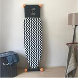 Özbience Büyük Boy Ipli Keçeli Ütü Masası Kılıfı 55X140CM Zebra Desenli - Açık Bej - Seçenek 1