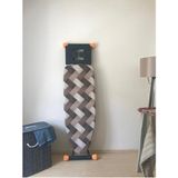Özbience Büyük Boy Ipli Stoperli Keçeli Ütü Masası Kılıfı 55X140CM Brown - Ahşap - Ceviz - Seçenek 1