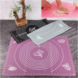Özbience Büyük Boy Silikon Hamur Açma Matı 50X40 Cm, Pratik ve Dayanıklı