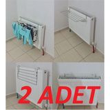 Özbience Çamaşır Kurutmalık Petek Üstü 60CM 5 Telli, 2 Adet, Dayanıklı ve Kullanışlı - Altın - Gri - Seçenek 1