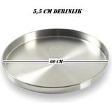 Özbience Çelik Fırın Tepsisi, Çok Amaçlı, Dayanıklı, 60 Cm, Mutfak Kullanımına Uygun