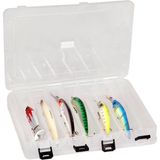 Özbience Çift Taraflı 17 cm Rapala Kutusu, 14 Adet Yem Kapasiteli, Pratik ve Şık Tasarım - Ahşap - Beyaz - Seçenek 1