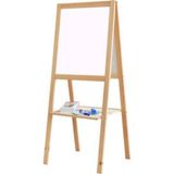 Özbience Çift Taraflı Beyaz Ahşap Yazı Tahtası 45X100 Cm, Pratik ve Şık Tasarım - 1BW-Beyaz - Seçenek 1