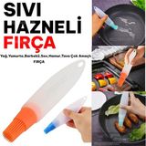Özbience Çok Amaçlı Silikon Fırça, Isıya Dayanıklı, Yağdanlık, Barbekü, Hamur, Yumurta - Seçenek 1