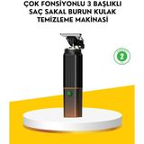 Özbience Çok Fonksiyonlu Erkek Bakım Seti, Saç, Sakal ve Burun Tüyü Kesim Aparatları - Seçenek 1