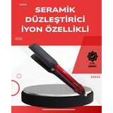 Özbience Çok Fonksiyonlu Isı Ayarlı Seyahat Saç Düzleştirici, Hafif ve Kullanışlı - Açık Bej - Seçenek 1