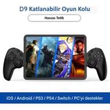 Özbience D9 Çok Amaçlı Oyun Joystick, Telefon ve Tablet Tutucu, Yüksek Performans - 0 RH (+) Siyah - Seçenek 1