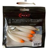 Özbience Dagi Duck Shad 9cm 7gr Silikon Yem, 5'li Paket, Balık Tutkunları Için - Ahşap - Bej - Seçenek 1