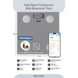 Özbience Dijital Bluetooth Vücut Ölçer, Yağ, Su ve Kas Takibi, Kilo Tartısı