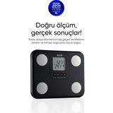 Özbience Dijital Vücut Analiz Tartısı, Yağ, Sıvı, Kas ve Kilo Ölçer - Ahşap