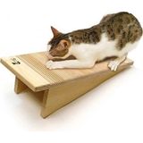 Özbience Doğal Ahşap Kedi Tırmalama Tahtası, Sağlıklı ve Dayanıklı Tasarım - Seçenek 1