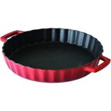 Özbience Döküm Yuvarlak Rosto ve Fırın Tepsisi, Çift Kulplu, 30CM Çap - Seçenek 1