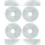 Özbience Dream E X40 Ultra Uyumlu Mop Paspas Bezi 4’lü Set, Temizlikte Pratik ve Etkili - Altın - Gri - Seçenek 1
