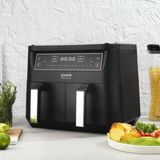 Özbience Dual Dijital Airfryer, Sağlıklı ve Pratik Yemekler Için Mükemmel Seçim - Ahşap