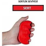 Özbience El Egzersiz ve Güçlendirme Cihazı, Fizik Tedavi, Kırmızı Renk - Altın - Turkuaz