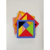 Özbience El Sanatları Ahşap Tangram Seti, Zeka ve Yaratıcılığı Geliştirir - Seçenek 1