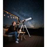 Özbience F70076TX 350X Profesyonel Astronomik Teleskop, Eğitici ve Öğretici Gözlemci - Ahşap - Beyaz - Seçenek 1
