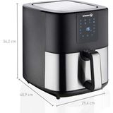 Özbience Genç ve Şık Airfryer 6.5 Litre Xxl, Sağlıklı Pişirme Deneyimi - Ahşap
