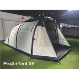 Özbience Geniş Aile Şişme Kamp Çadırı, Havalı ve Kolay Kurulumlu Air Tent - Altın - Gri