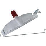 Özbience Geniş Wet Mop Püsküllü Paspas Başlığı Tutucu Mandallı 25 cm - Altın - Gri - Seçenek 1