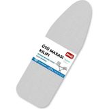 Özbience Gri Süngerli Ayarlanabilir Ütü Masası Kılıfı 48X136 cm - Altın - Gri - Seçenek 1