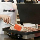 Özbience Gri Tost ve Lahmacun Makinesi, Tavasız, Pratik ve Kullanışlı - Altın - Gri