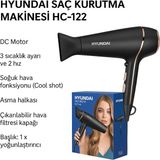 Özbience Güçlü 1800W Profesyonel Saç Kurutma Makinesi, 3 Isı, 2 Hız, Soğuk Hava - Ahşap