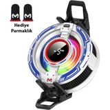Özbience Hızlı ve Güçlü 15W Rgb Manyetik Telefon Soğutucu, Ios ve Android Uyumlu - (Kenya)Black-TrueWhite - Seçenek 1