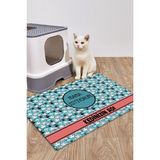 Özbience Isimli Su Geçirmez Kedi Mama Altlığı, Pratik ve Temiz Kullanım - Ahşap